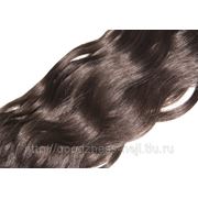 Волосы CNBH 100% натур. на ленте 04 шатен 60см. фотография