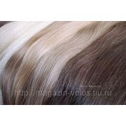 Славянские волосы на кератиновой капсуле 40 см фото