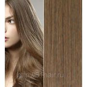 Славянские волосы для ленточного наращивания 60см (12-темно-русый) фотография