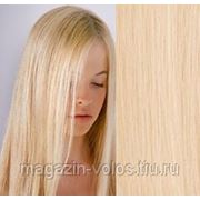 Славянские волосы на кератиновой капсуле 40см фото