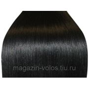 Славянские волосы на кератиновой капсуле 35см фото