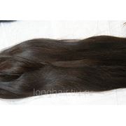 Волосы на трессе Цвет №3 50 см фото
