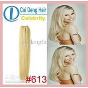 Славянские волосы на заколках 70 см Натуральный блонд фото