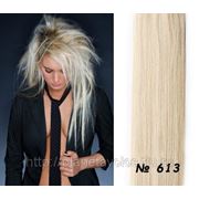 Славянские волосы Hair Talk (One Touch) Набор 40 прядей. Длина 50 см. Стандартный блонд — №613 фото