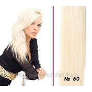 Славянские волосы Hair Talk (One Touch) Набор 40 прядей. Длина 55 см блондин — №60 фотография
