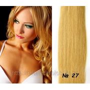 Славянские волосы Hair Talk (One Touch) Набор 40 прядей. Длина 55 см Темный блонд — №27 фото
