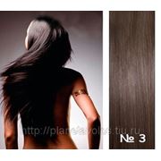 Славянские волосы Hair Talk (One Touch) Набор 40 прядей. Длина 60 см. Темно-коричневый №3 фото