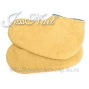 Носки для парафинотерапии махровые желтые 3828