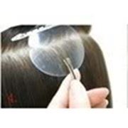 50 подкладочных дисков для защиты волос при наращивании фото