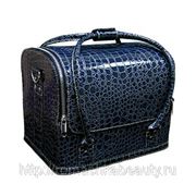 Сумка-чемодан темно синяя “Crocodile“ фото