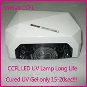 Светодиодная CCFL+LED 36W лампа для сушки гелей и гель-лака
