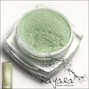 Цветная акриловая пудра Nayada 6g Green Pearls фото