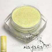 Цветная акриловая пудра Nayada 6g Pearls Lemon фото