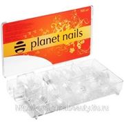 Типсы Planet Nails прозрачные 500 шт/уп №1-10 фото