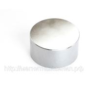 Магнит неодимовый D30хh5мм. N35 фото