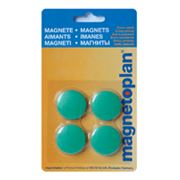 Магниты Standart (блистер 4 шт.) Сила=0,7 кг. d=30 мм, серые фото