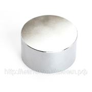 Магнит неодимовый D45хh20мм. N42 фото