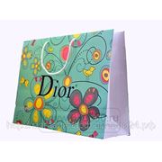 Пакет "Dior" 35 х 25см красивый большой пакет от ДИОР