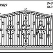 Эскиз ворот ВК 027 фото