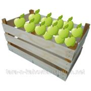 Ящик шпоновый (деревянный) для яблок