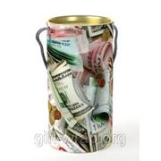 Мини туба “Не в деньгах счастье“ фото