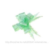 Бантик-бабочка “Зеленый резной перламутр“ фото