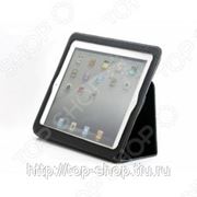 Чехол кожаный для iPad 2 Yoobao Executive. Цвет: черный фотография