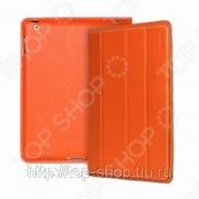 Чехол для iPad new Yoobao iSmart Leather Case. Цвет: оранжевый фото