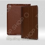 Чехол для iPad new Yoobao iSmart Leather Case. Цвет: кофейный