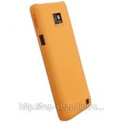 Чехол для Krusell ColorCover для Samsung I9100 Galaxy S II. Цвет: оранжевый фото