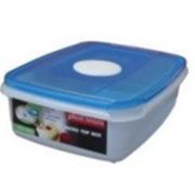 Plast-team Емкость для Свч Micro Top Box прямоугольная 0,3л голубой