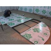 Раскрой листов поликарбоната на фасад теплиц фото