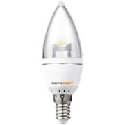 Лампа светодиодная Евросвет свеча С-5-4200-14C 5вт 170-240V