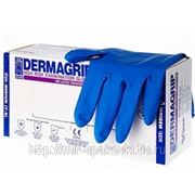 Перчатки смотровые нест Dermagrip Hign Risk powder free L 10/25 фото