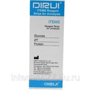 Тест-полоски DIRUI 3 ITEMS (Glucose, pH, Protein), 100 шт./уп.