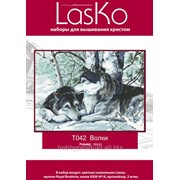 Набор для вышивания “Волки“ Т 042 фото