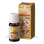 Витамин Д3 Minisun капли 10 мл. фото