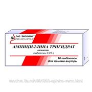 Ампициллина тригидрат таблетки 250мг 20шт фото