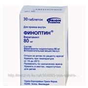 Финоптин таблетки 80Мг 30 шт фото
