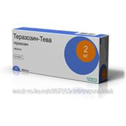 Теразозин-Тева 2мг №20 таблетки фото