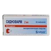 Сиднофарм таблетки 2 мг 30 шт. фотография