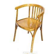 Деревянное венское кресло Алекс с жестким сидением