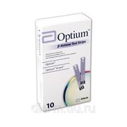 Тест-полоски Optium B-Ketone (Бета-Кетон) №10