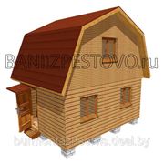 Деревянные дома 4х5 м (профилированный брус) фото