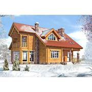 Проект дома из бруса 06. Челябинск. фото