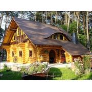 Дом деревянный из бруса фото