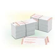 Накладка для упаковки корешков банкнот, номинал 5000 руб., КОМПЛЕКТ 1000 шт. фото