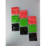 Пакетики zip-lock разноцветные фото