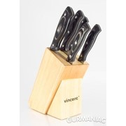 Набор ножей Vincent 5 шт в колоде (6124-VC)