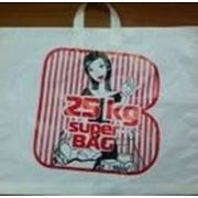 Пакет “Super BAG Girl“ с петлевой ручкой фото